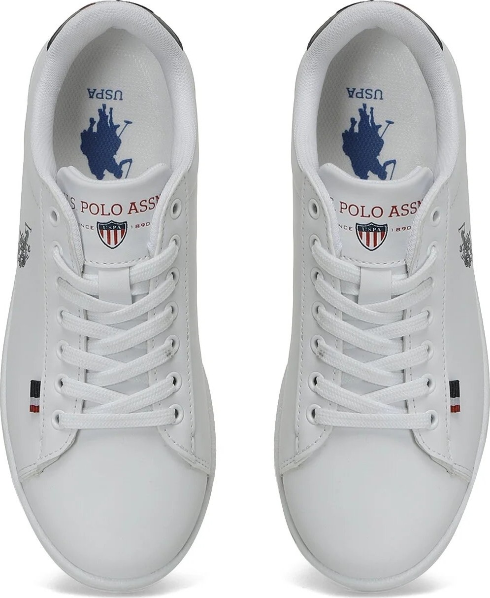 U.S. Polo Assn. Franco Gsn Beyaz Kadın Sneaker Spor Ayakkabı görsel 4