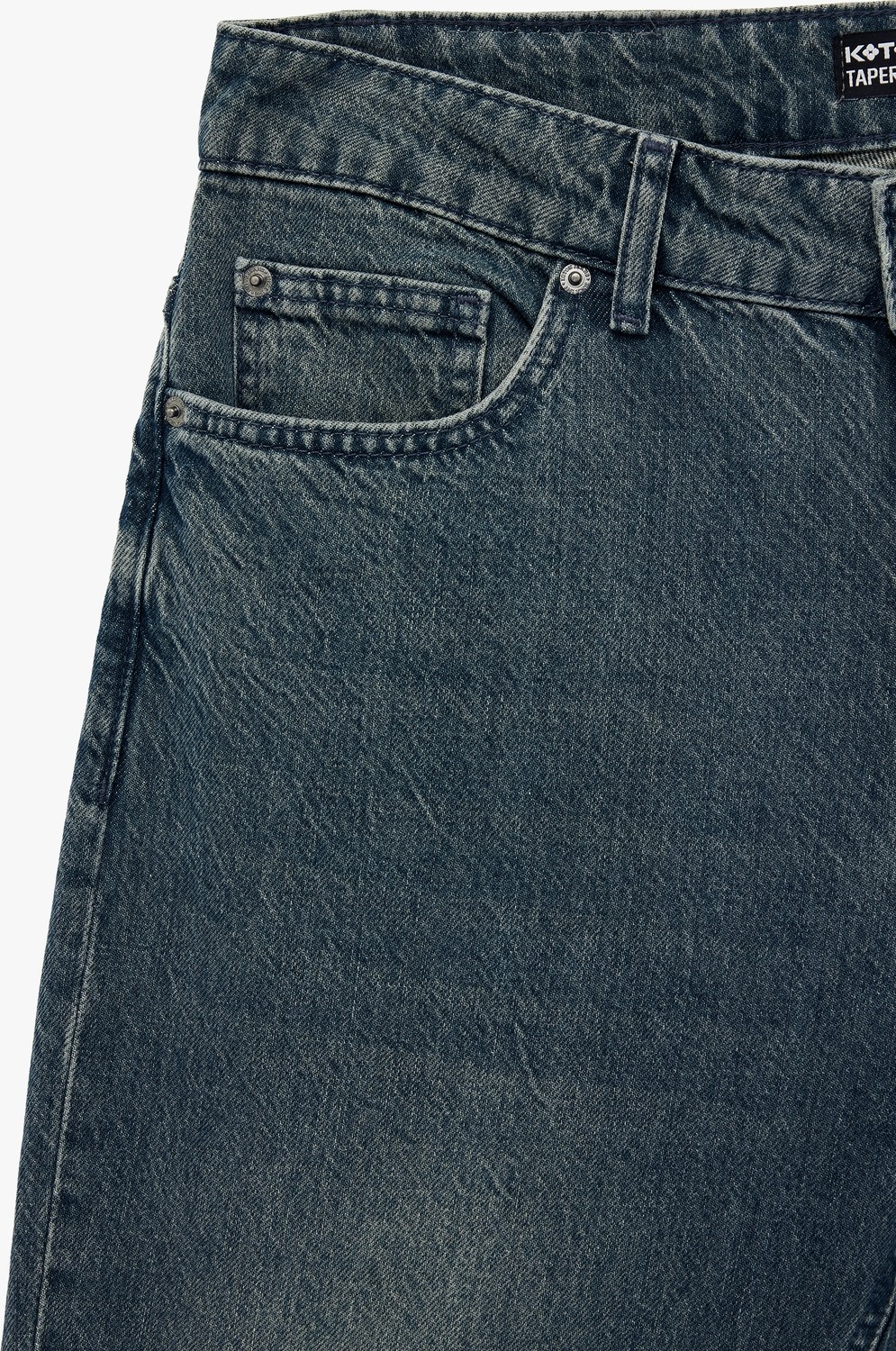 Koton Normal Bel Regular Fit Tapered Jean Pantolon - Joe Jean görsel 8