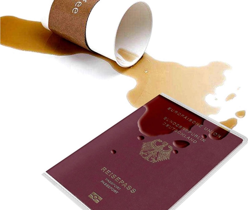 Gempo 2 Adet Su Geçirmez Şeffaf Pasaport Kılıfı Pasaport Kabı Üniversal Model 2 Li Paket görsel 4