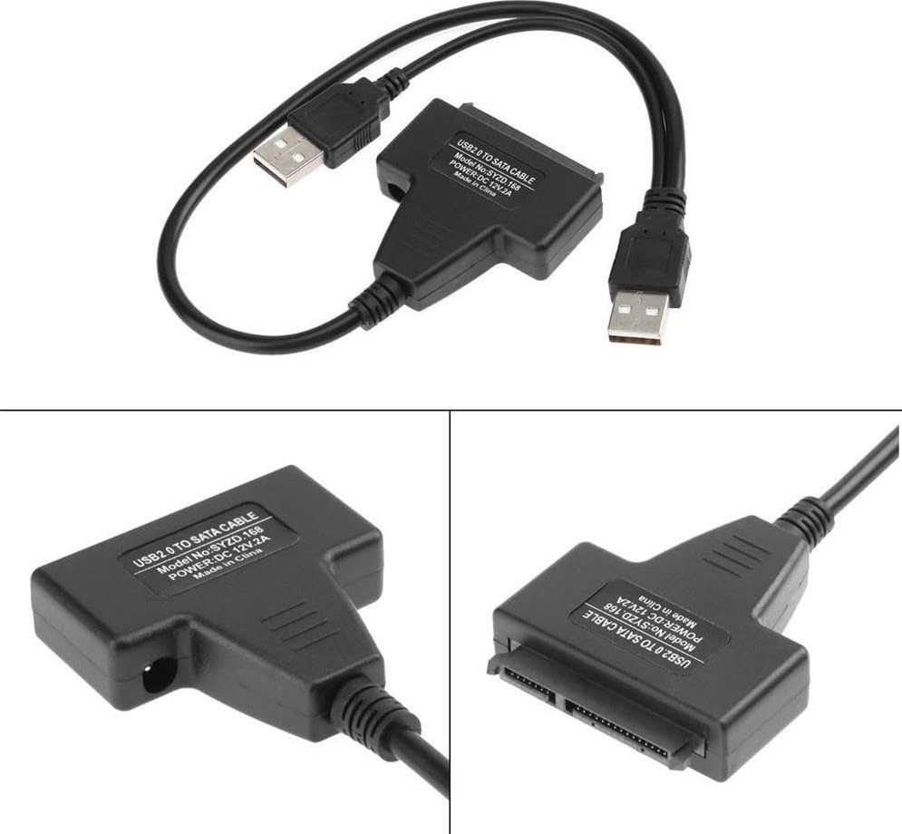 Die Grup Lunatic 4251 USB 3.0 2.5 3.5 Inç Sata HDD SSD Hard Disk Çevirici Dönüştürücü Kablosu görsel 5