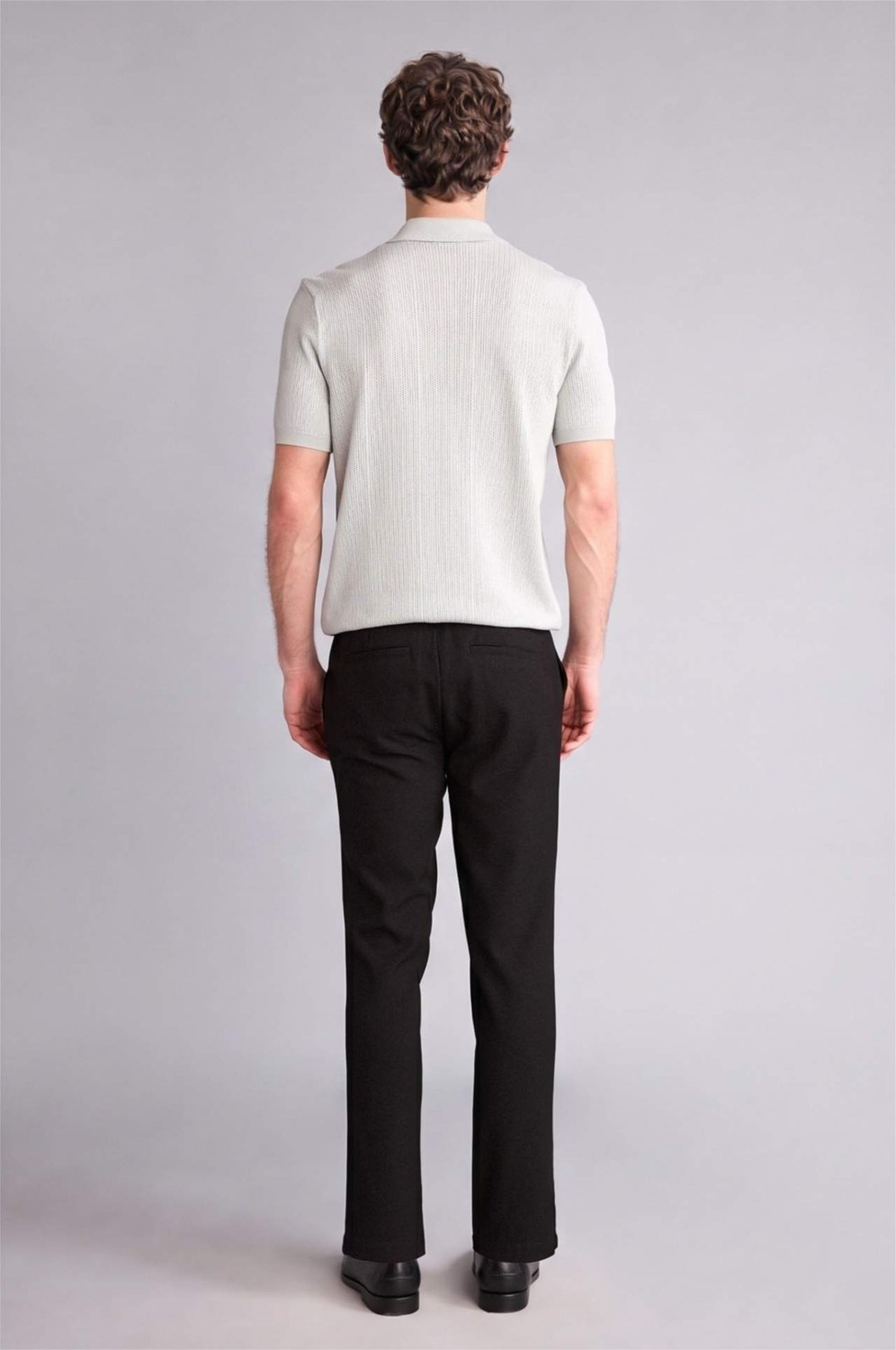 DeFacto Tailored Fit Düz Paça Pantolon B8577AX26SP görsel 6