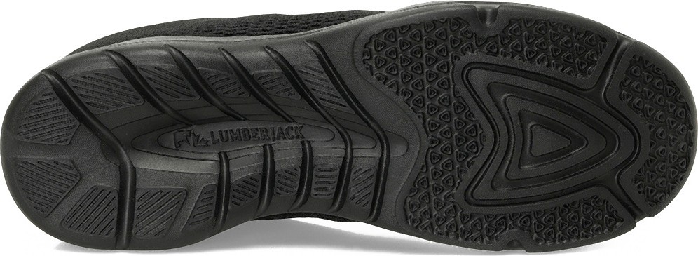 Lumberjack A102033336 5W Agatha 5PR Erkek Klasik Sneaker Siyah görsel 6