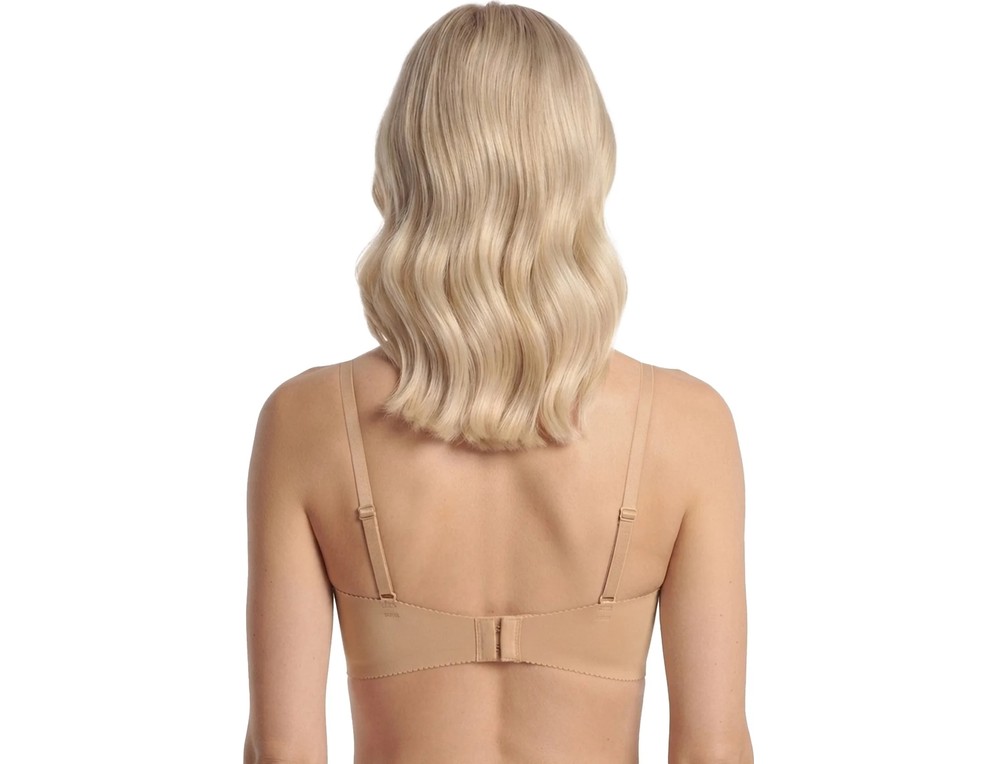 Cottonhill Seamless Bra - Serina | Balenli Lazer Kesim Yarım Dolgulu Push Up Straplez Kadın Sütyen 2'li Paket görsel 5