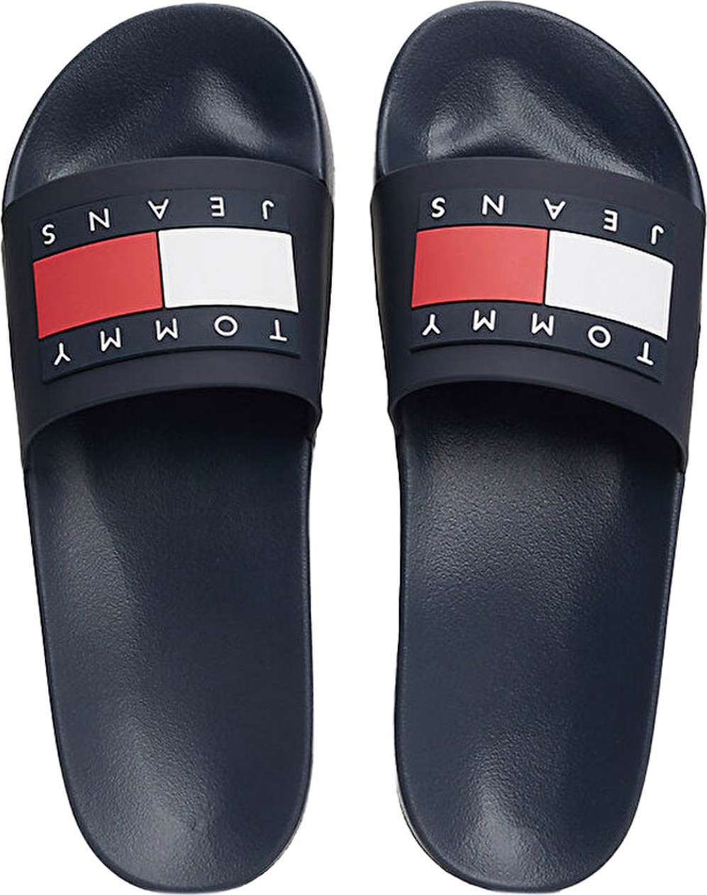 Tommy Hilfiger TOMMY JEANS POOL SLIDE ES Lacivert Erkek Terlik görsel 3