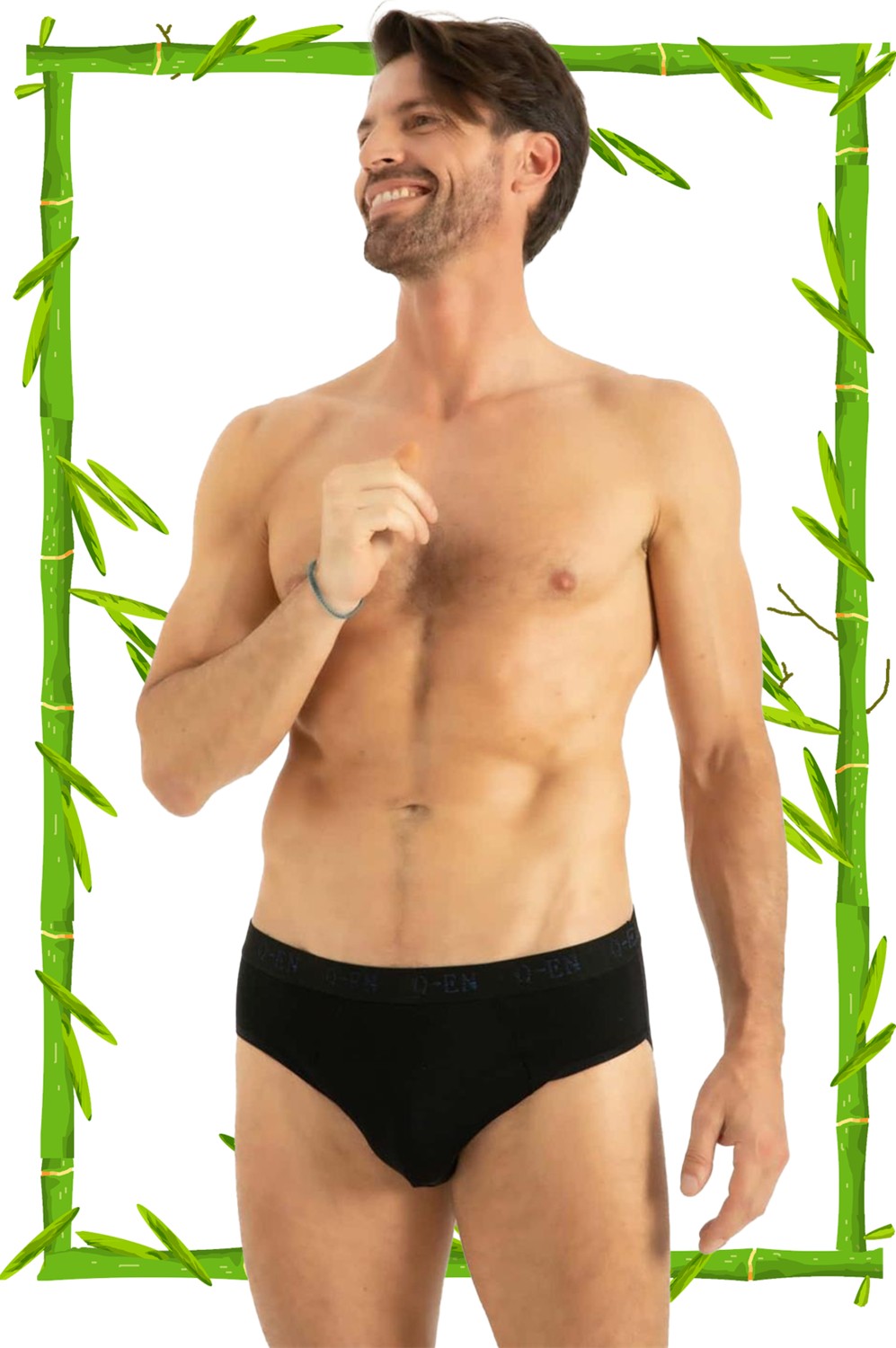Hrnzafer Tekstil Bambu Erkek Slip (Q-En 510) görsel 7