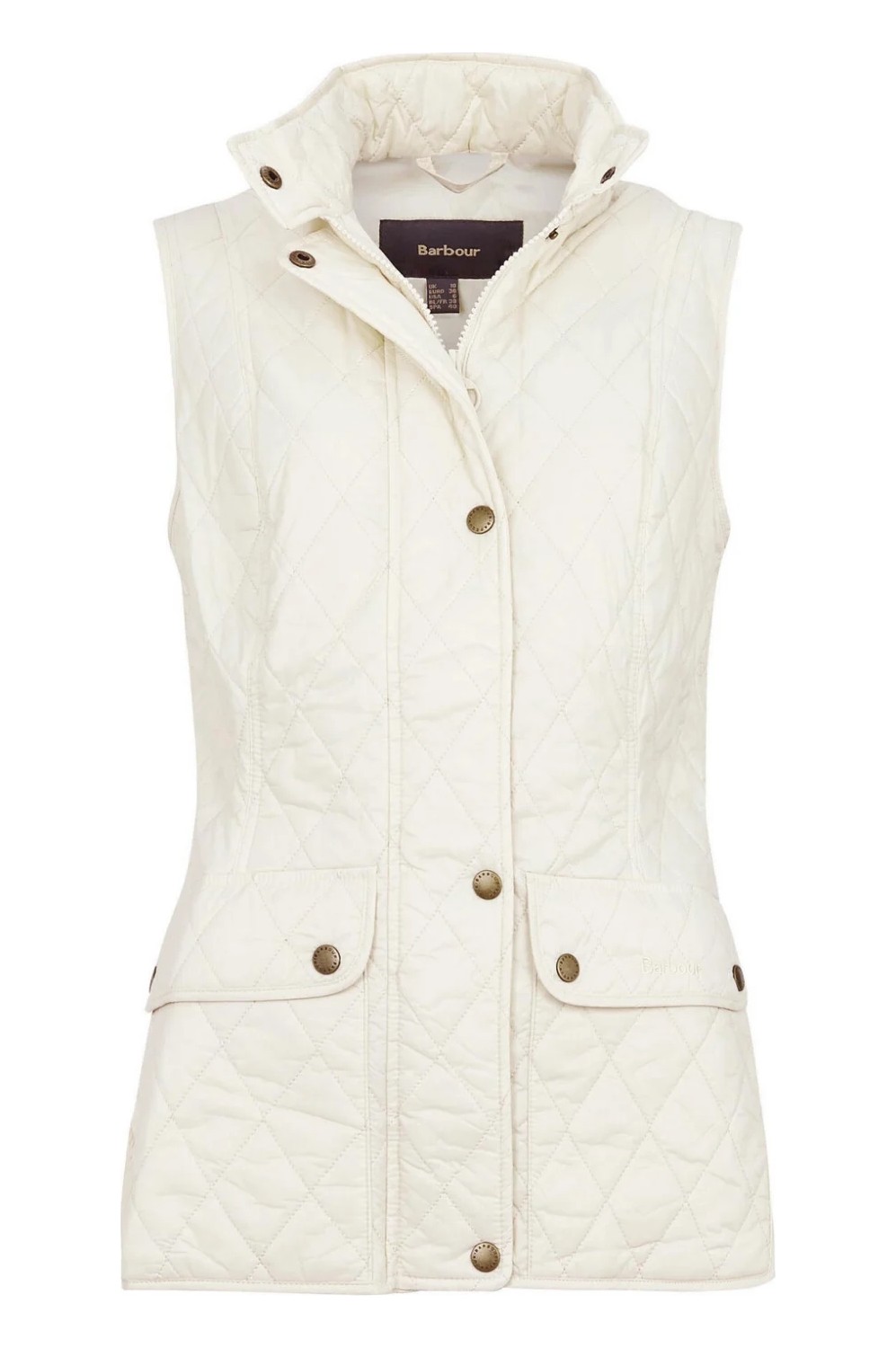 Barbour Otterburn Yelek CR31 Summer Pearl görsel 7