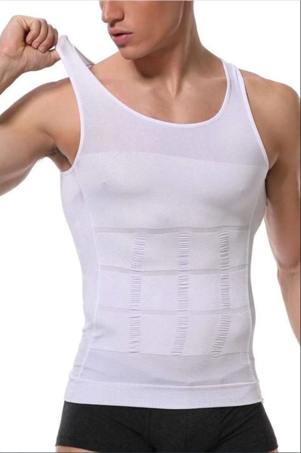 Fit Women Erkek Atlet Korse Bel Göğüs Göbek Sıkılaştırıcı Toparlayıcı Dik Duruşa Yardımcı 6050 görsel 6