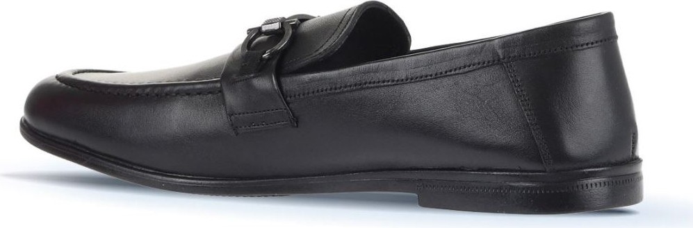 Bueno Shoes Siyah Deri Erkek Loafer 21ma413 görsel 4