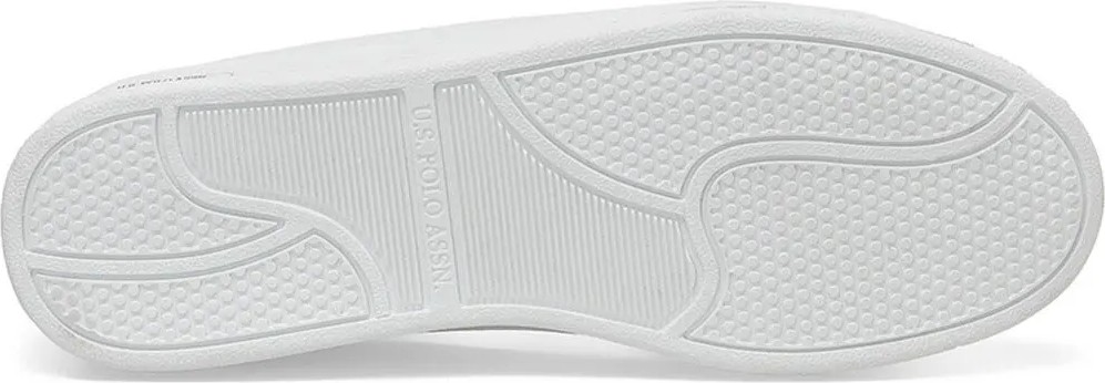 U.S. Polo Assn. Beyaz Franco 4fx Erkek Sneaker Suni Deri Düz Taban ile Şık Tasarım görsel 7
