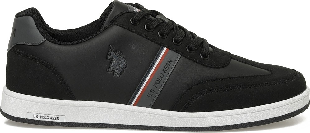 U.S. Polo Assn. Kares 5pr Siyah Erkek Sneaker