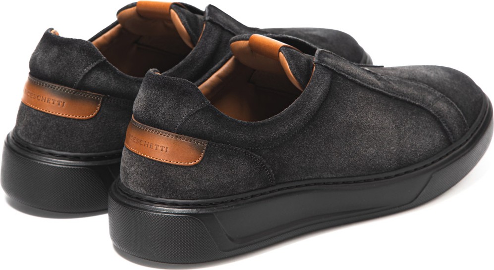 Franceschetti Erkek Oxford ( Klasik) 2259054.3527CI78 Franceschetti Camoscıo Lavagna görsel 4