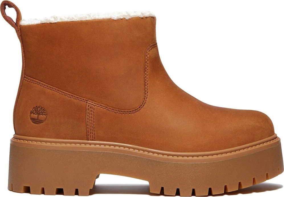 Timberland Stone Street Mid Warm Lined Boot Unisex Outdoor Botu Turuncu