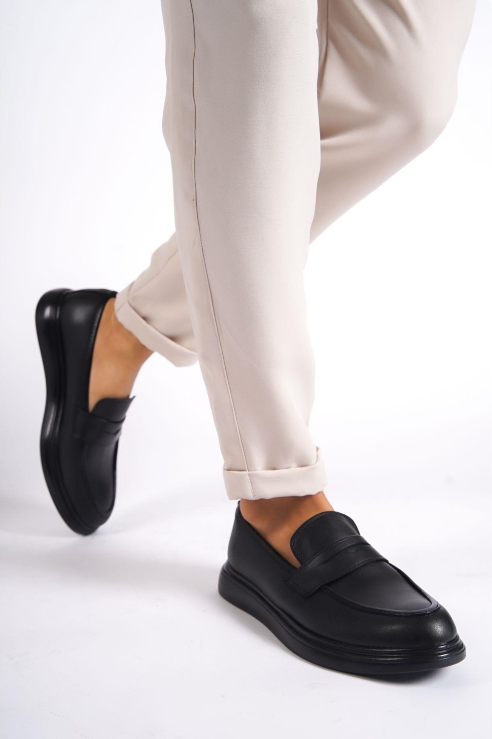 Mubiano CLT8500 Erkek Kolej Model Cilt Loafer görsel 8
