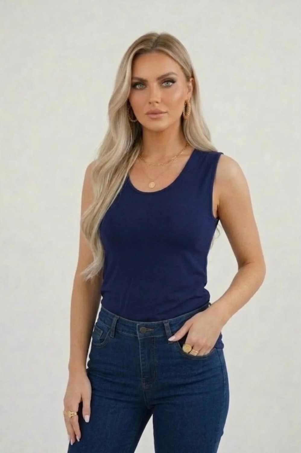 Hashtag Kadın Prenses Yaka Sıfır Kol Body Günlük Viskon Kumaş