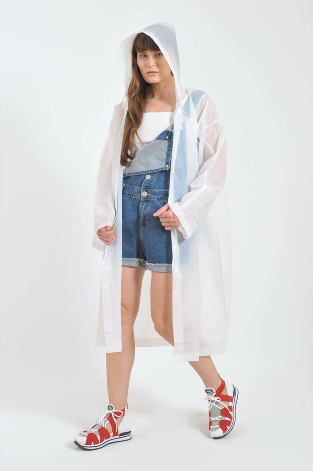Sarfex Yağmurluk Unisex Su Geçirmez Eva Kumaş Kalın Dayanıklı görsel 2