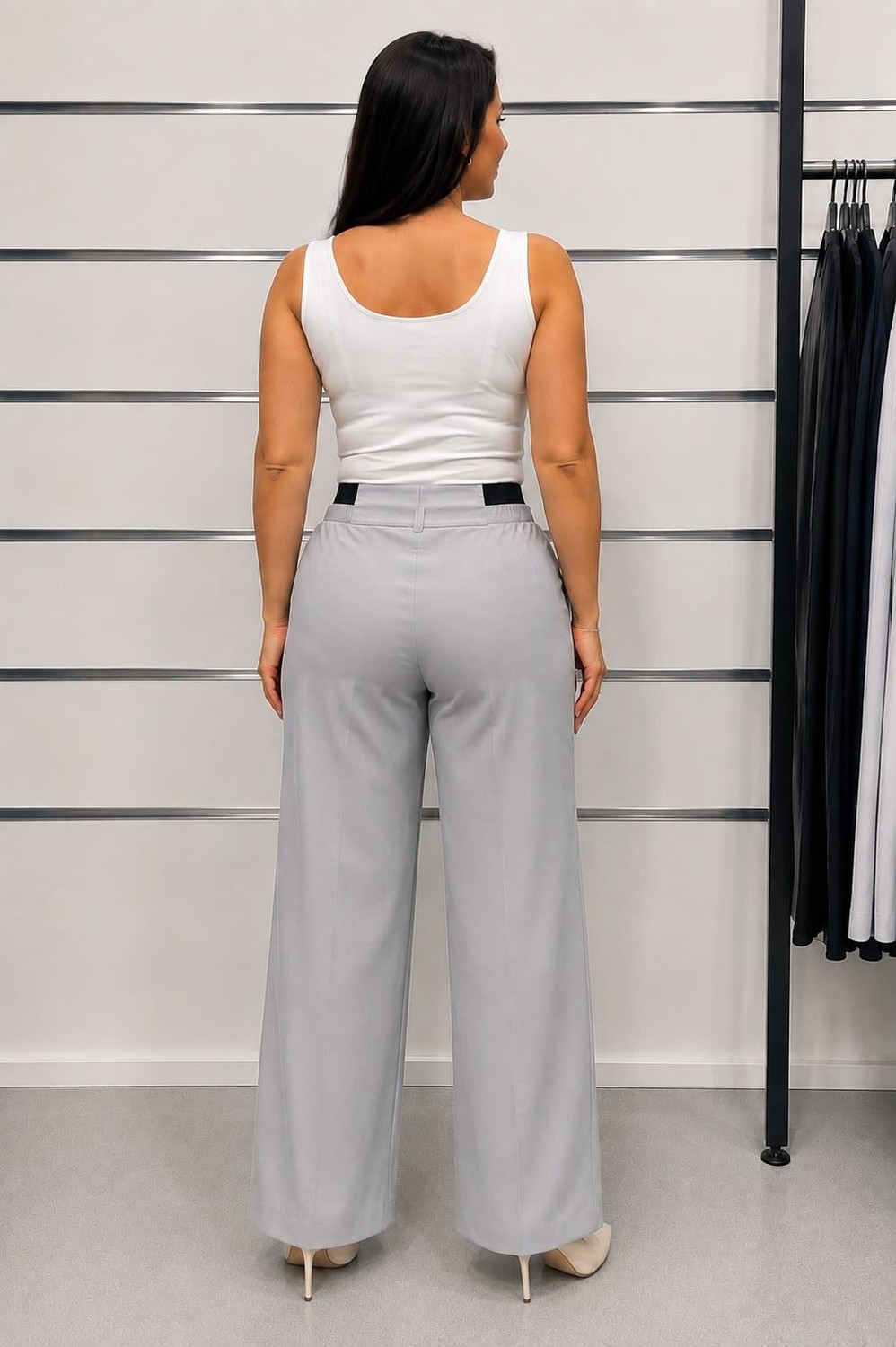 Ferz Büyük Beden Kadın Pantolon görsel 2