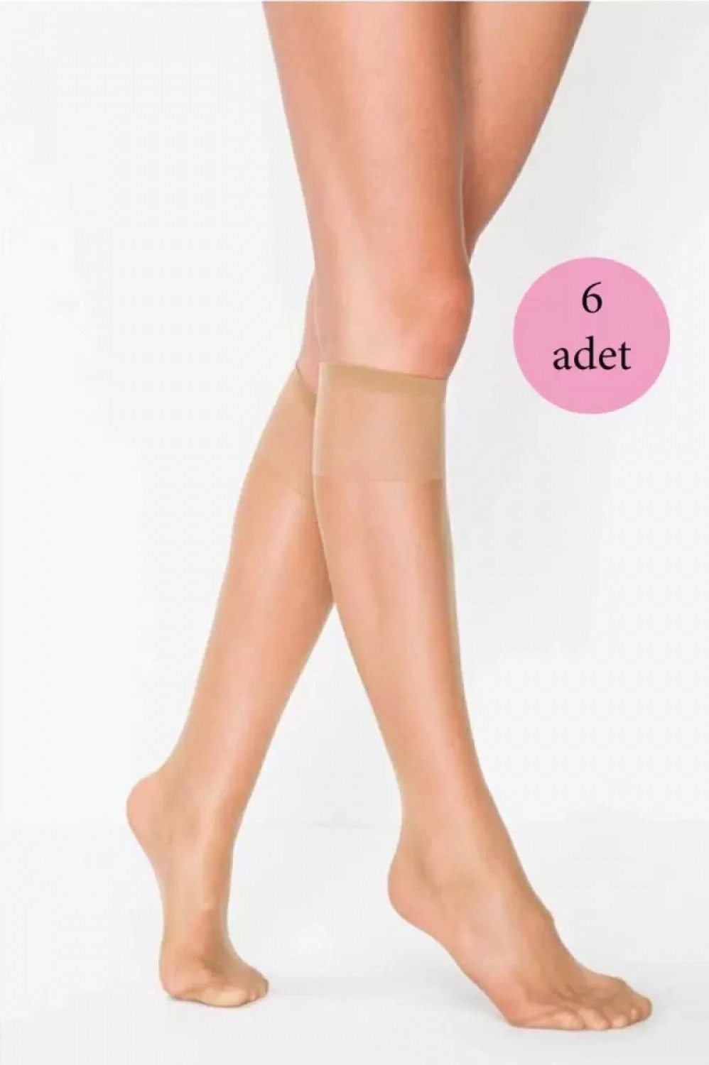 Hace Bazaar 6 Adet Süper Ince 15 Den Mat Pantolon Çorabı Bronz
