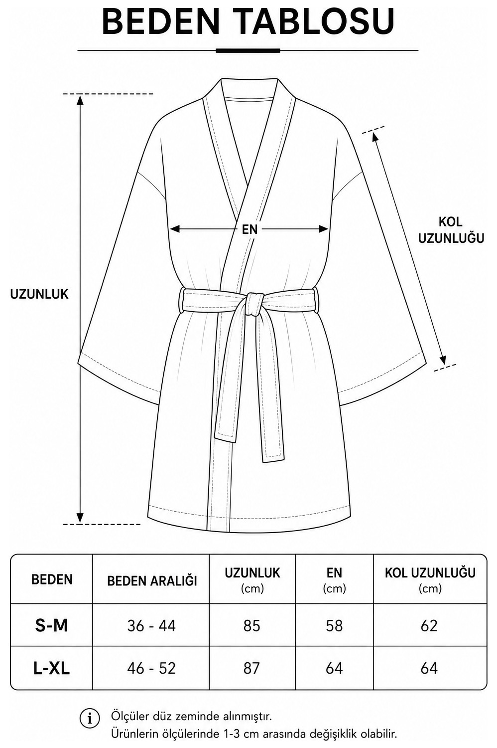 Packho Kadın Müslin Kimono, Belden Bağlamalı Yazlık Plaj Kimonosu görsel 3