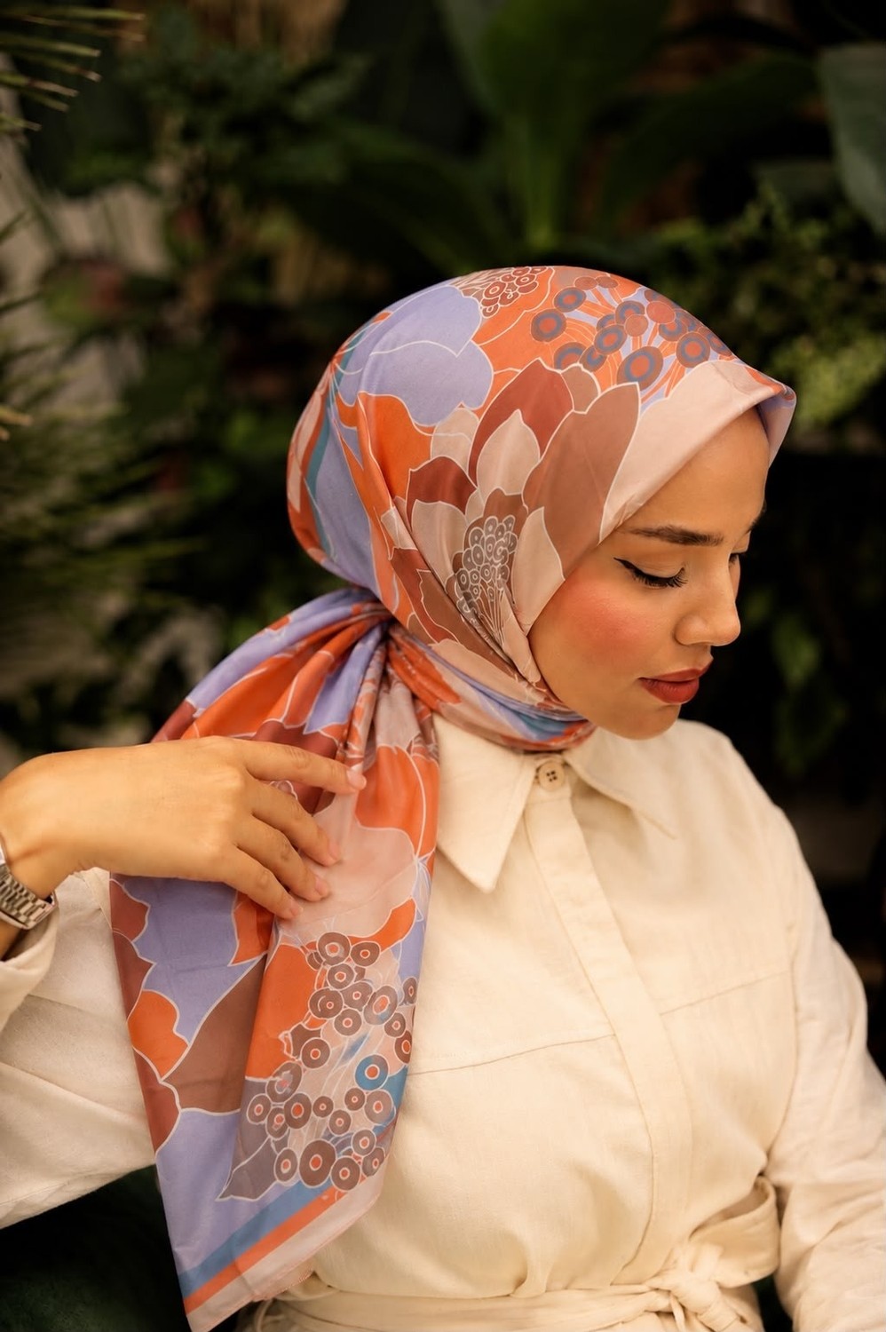 Fenza Scarf Serein %20 Pamuk % 80 Viskon Eşarp