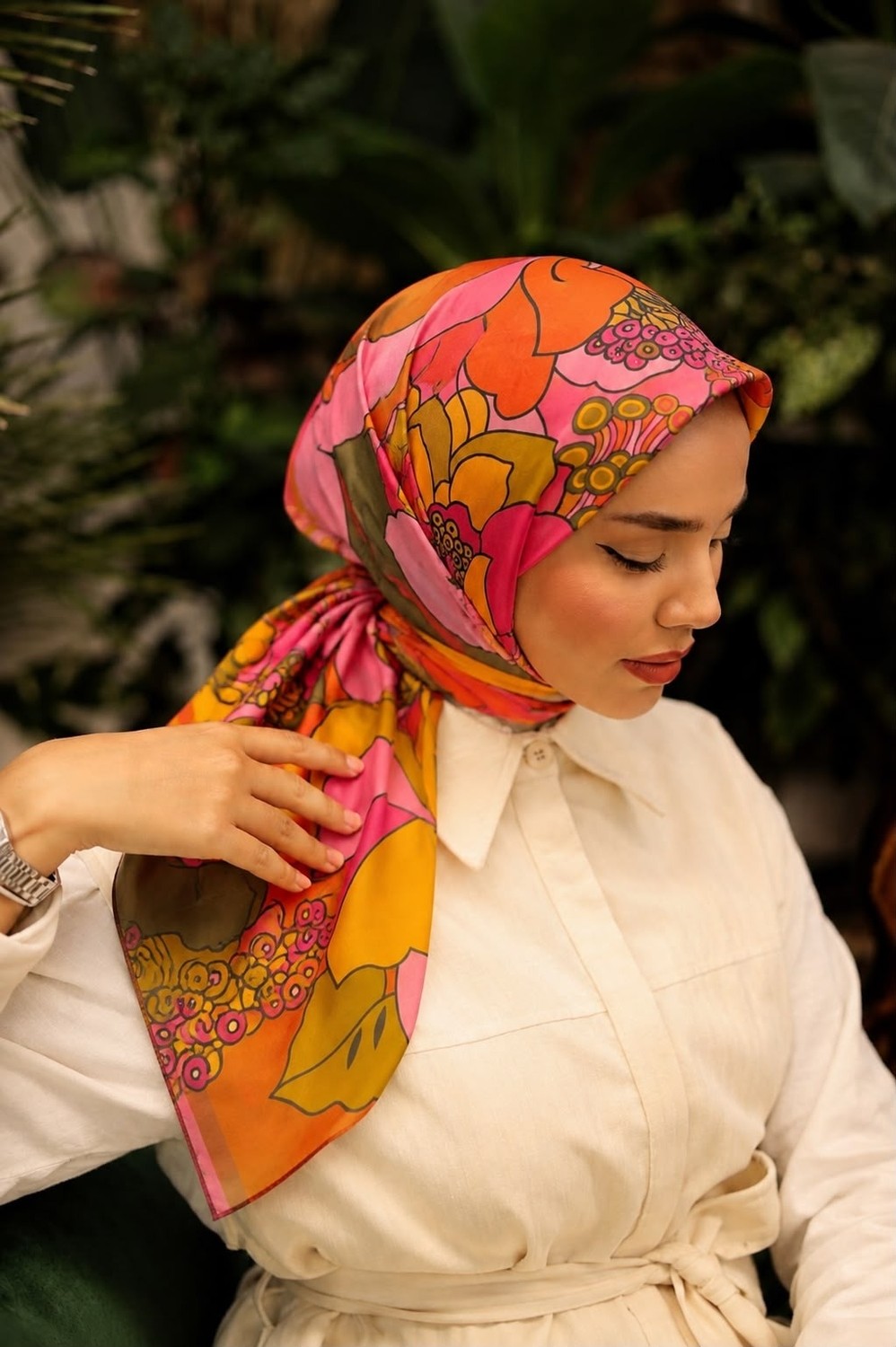 Fenza Scarf Serein %20 Pamuk % 80 Viskon Eşarp