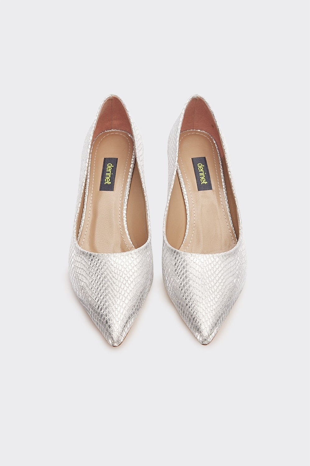 Derinet Kısa Topuklu Kadın Stiletto görsel 3