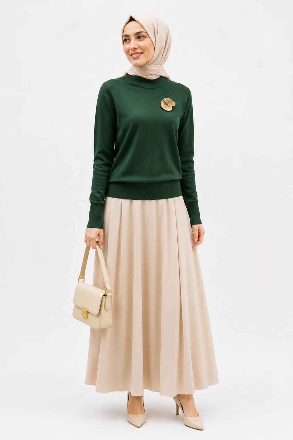 Nuss Basic Tunik NS-27K200 Yeşil