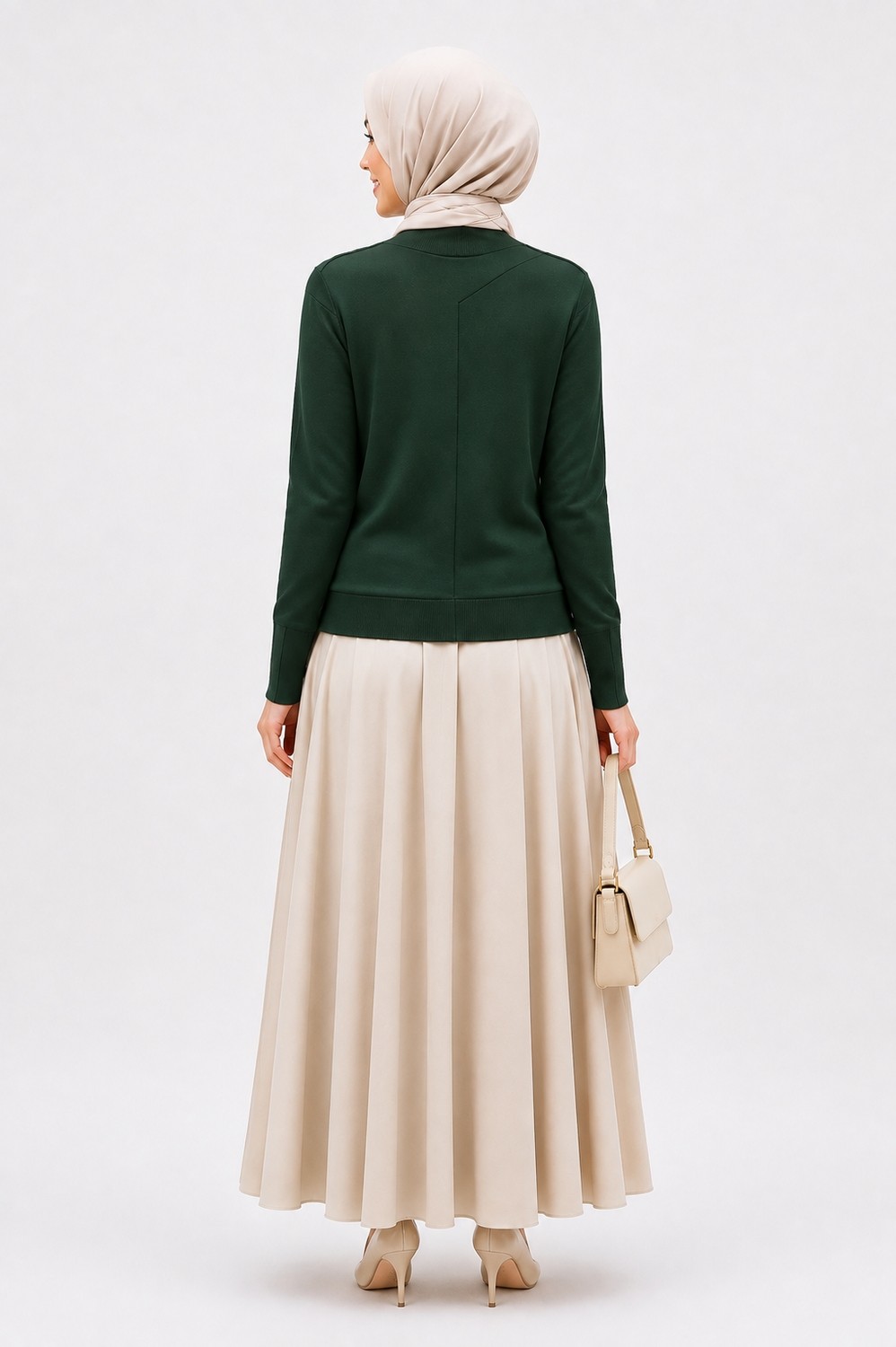 Nuss Basic Tunik NS-27K200 Yeşil görsel 2