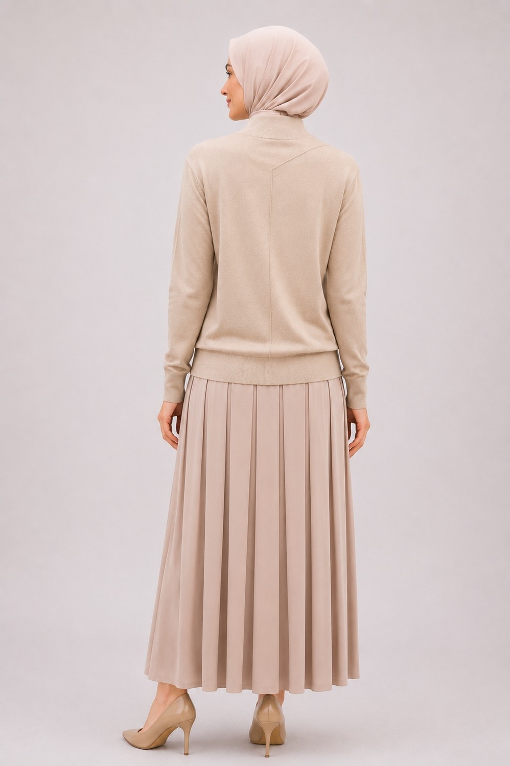 Nuss Basic Tunik NS-27K200 Bej görsel 2