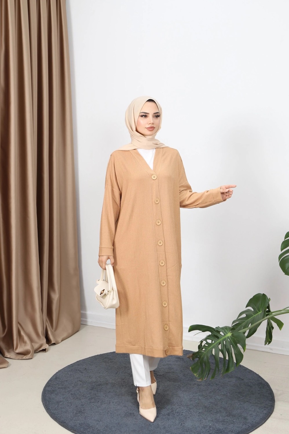 Nisum Moda Bürümcük Hırka görsel 8