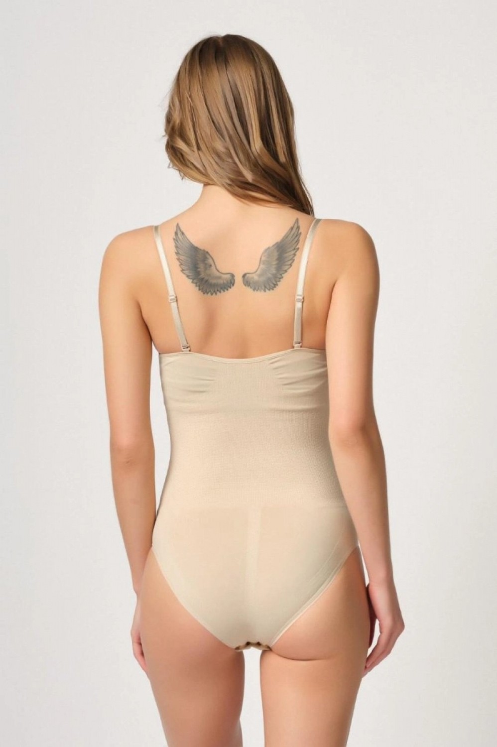 Marsilyan Ten Göğsü Açık Agraflı Body Korse görsel 3