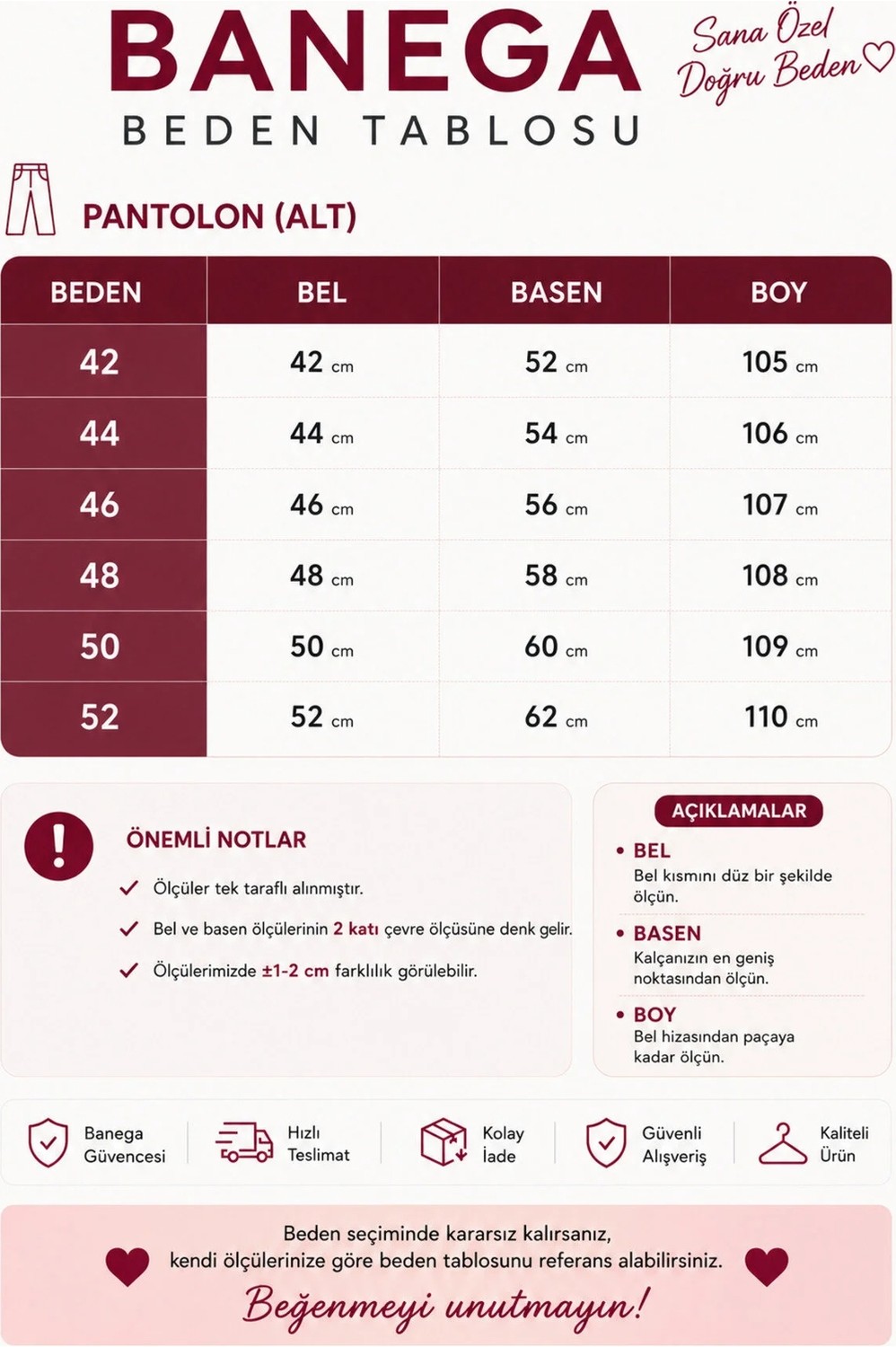 Banega Curve Kadın Büyük Beden Esnek Kumaş Lastikli Yüksek Bel Ipli Cepli Bol Paça Jeans Kot Pantolon görsel 3