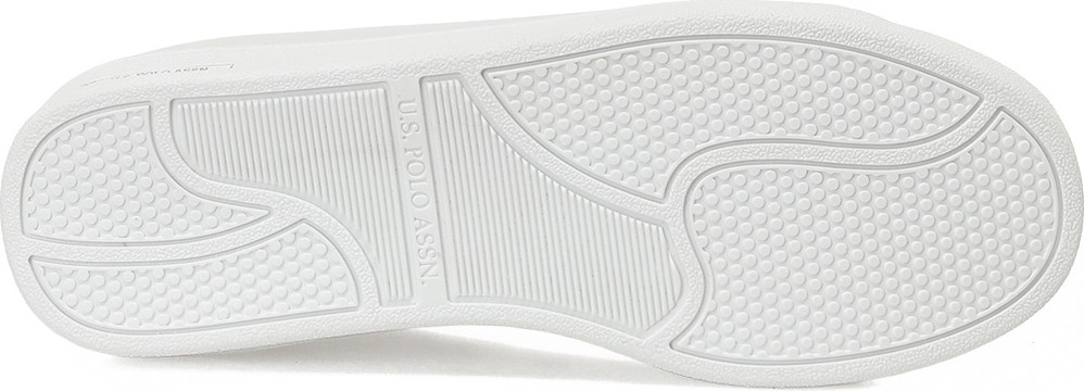 U.S. Polo Assn. Franco 5pr Beyaz Kadın Sneaker Düz Taban Suni Deri Konforlu Tasarım görsel 6