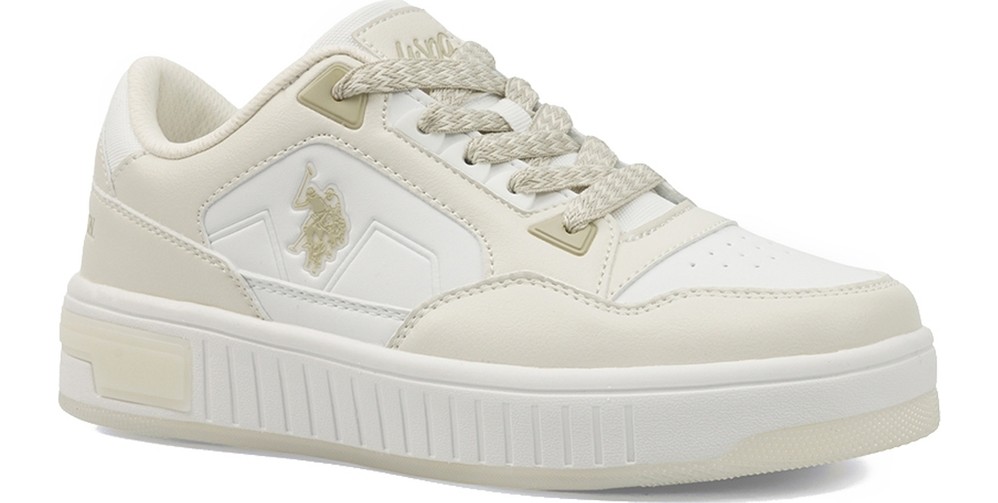 U.S. Polo Assn. Cypher 6fx Beyaz Kadın Sneaker görsel 7