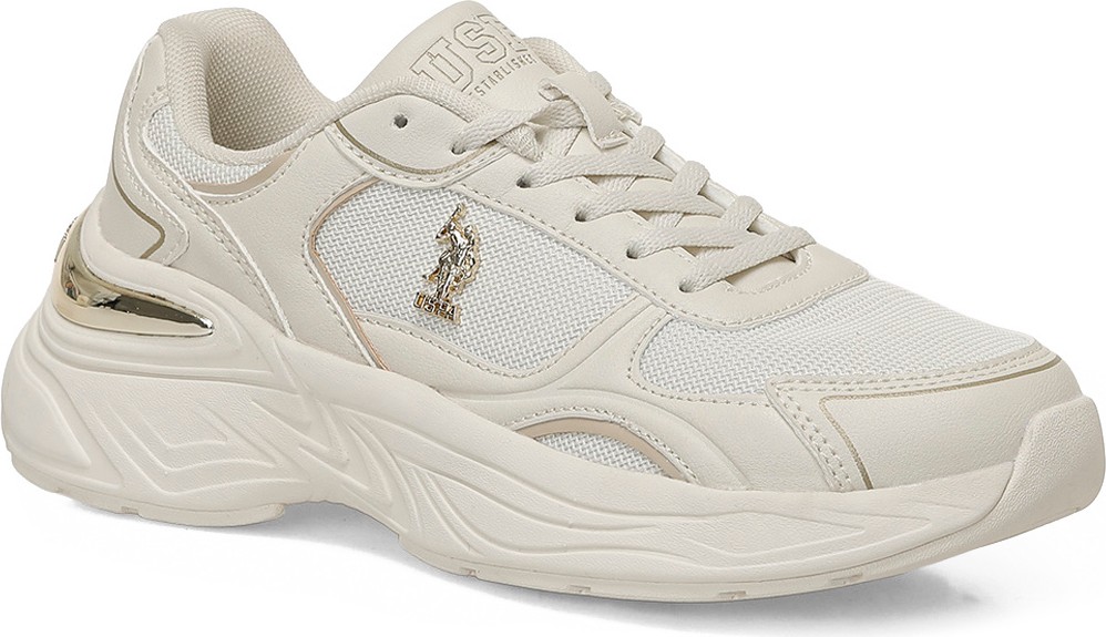 U.S. Polo Assn. Ilına 6fx Bej Kadın Spor Ayakkabı