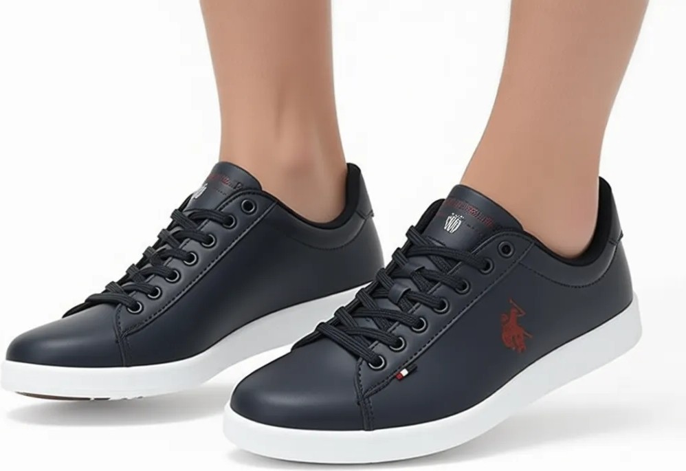 U.S. Polo Assn. Franco Erkek Sneakers Kaydırmaz Taban ile Şık Lacivert Tasarım görsel 5