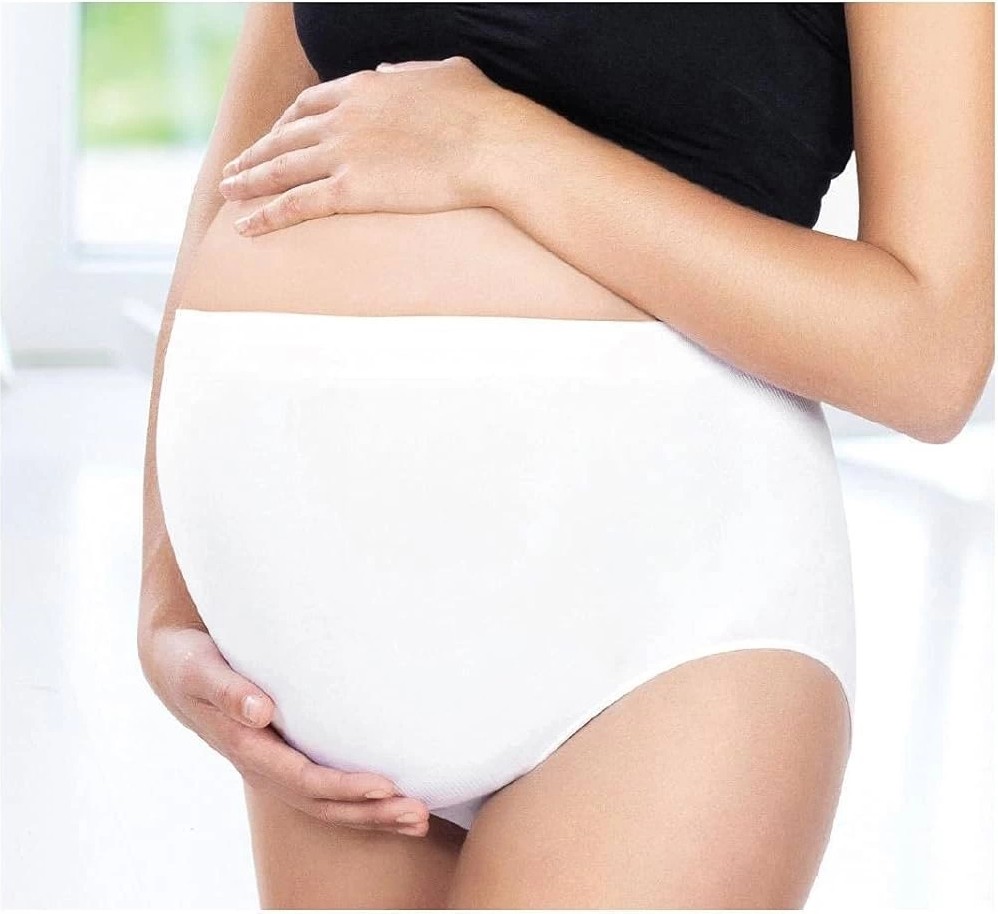 Sema Baby Beli Dantelli Hamile Külodu Beyaz Small görsel 2