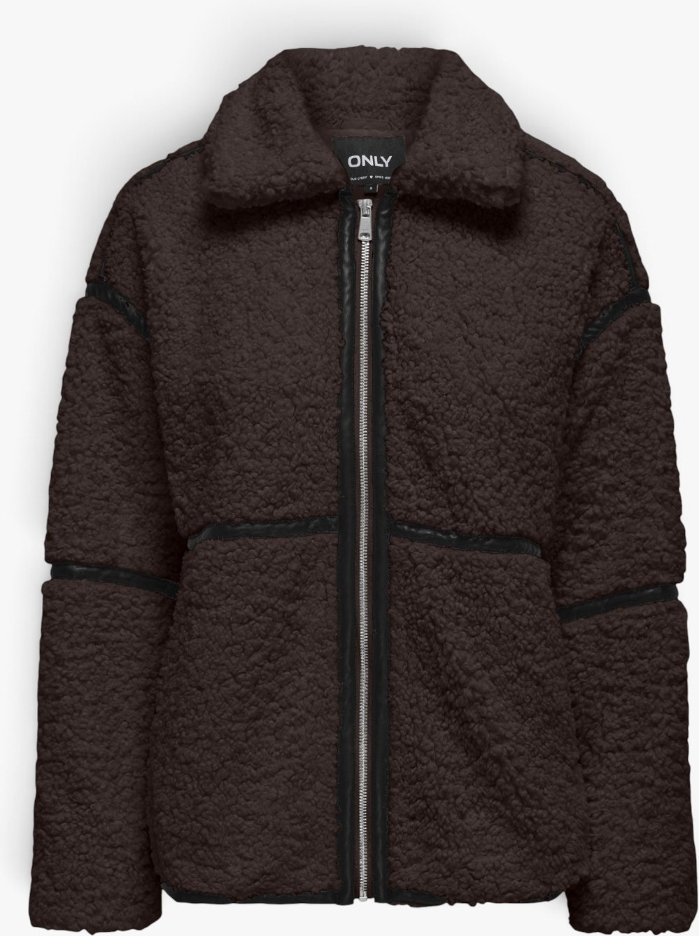 Only Onlparıs Teddy Jacket Otw cc Kadın Kahverengi Mont - 15322440