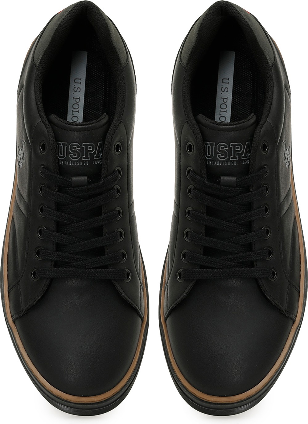 U.S. Polo Assn. Eldorado 5pr Siyah Erkek Sneaker görsel 4