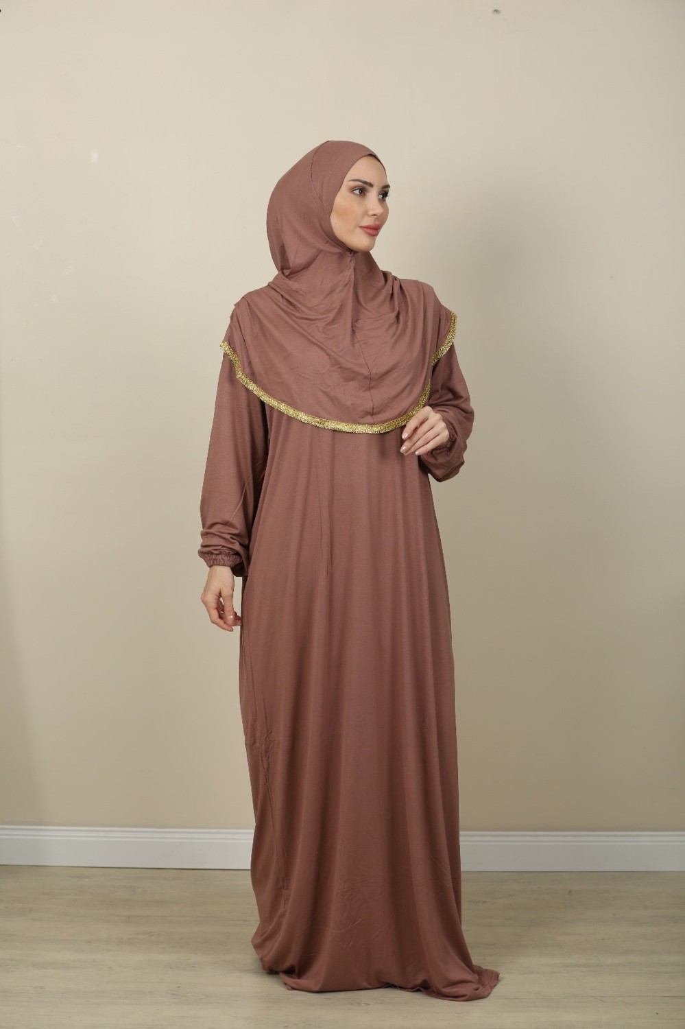 Zehranur Hijab Çocuk Namaz Elbisesi görsel 8