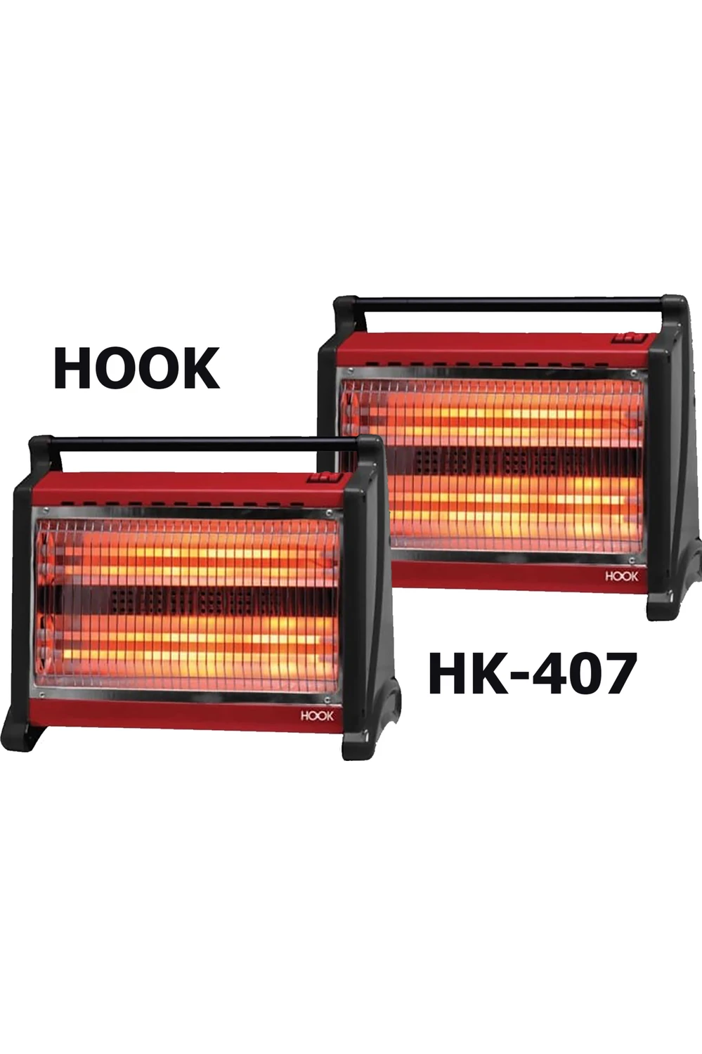 Resim Hook HK-407 Elektrikli Quartz Isıtıcı 