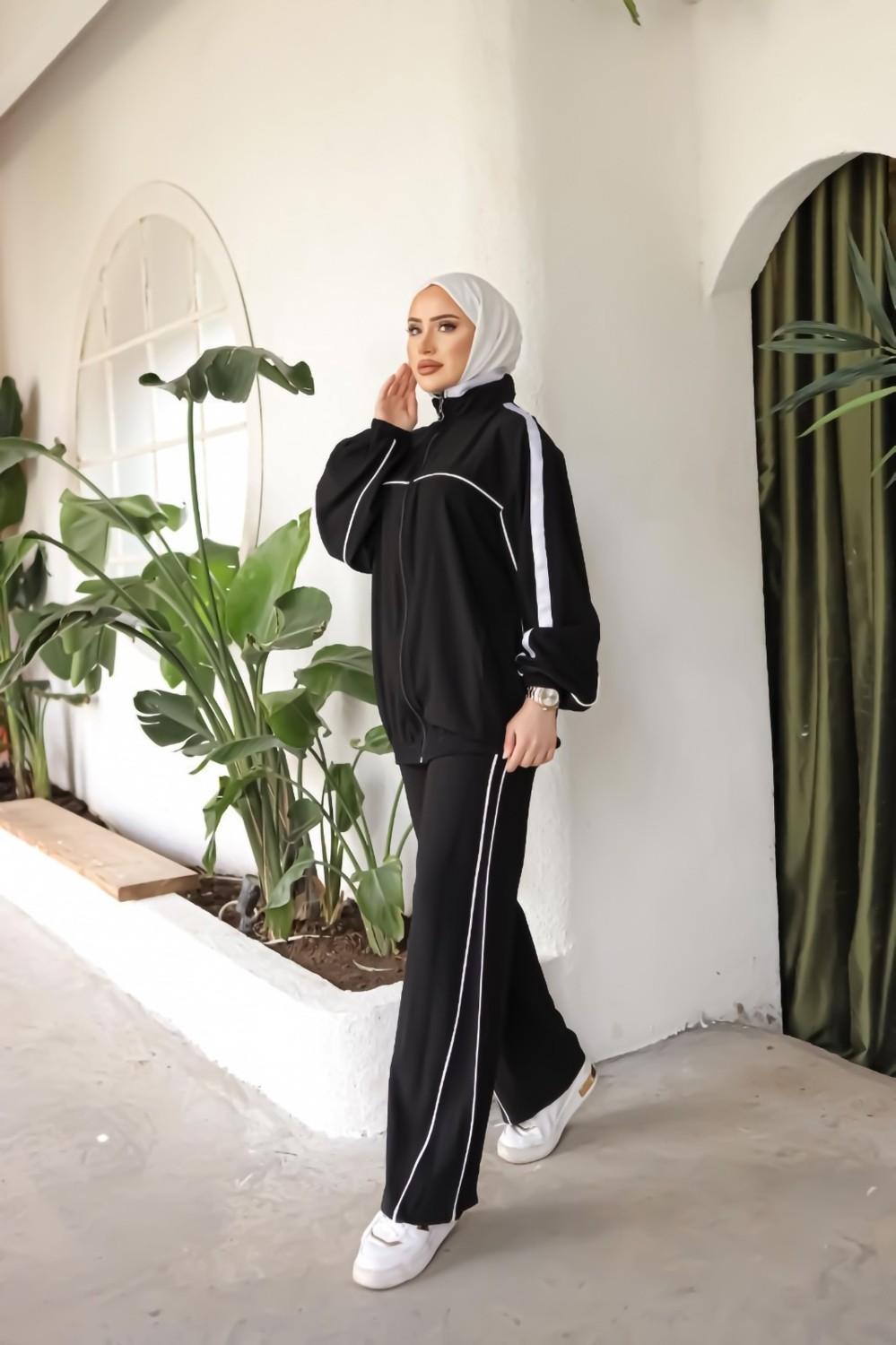 MİMİ LUXURY WEAR Kadın Ikili Eşofman Takımı 602 görsel 3