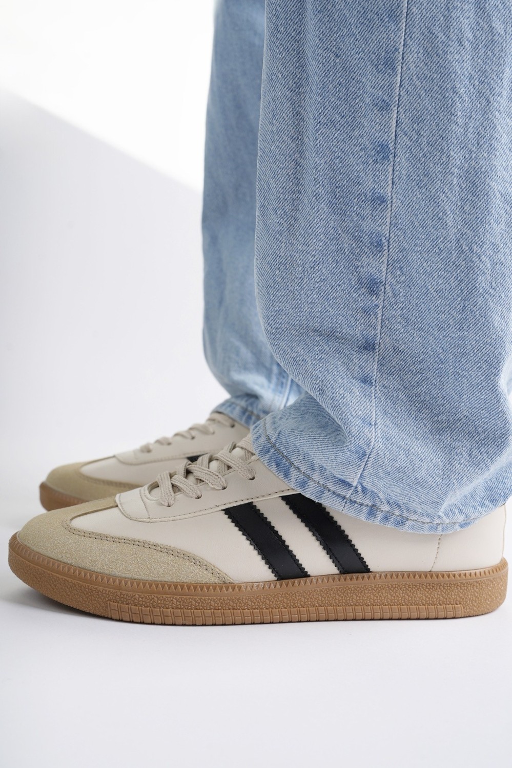 Muggo Gordon Unisex Ortopedik Günlük Garantili Bağcıklı Yürüyüş Koşu Sneaker Spor Ayakkabı
