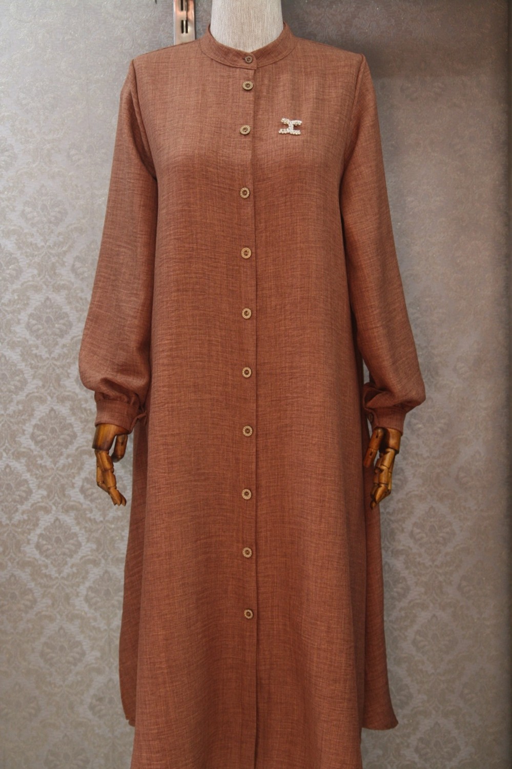 Alisma Moda Ayrobin Keten Tunik görsel 4