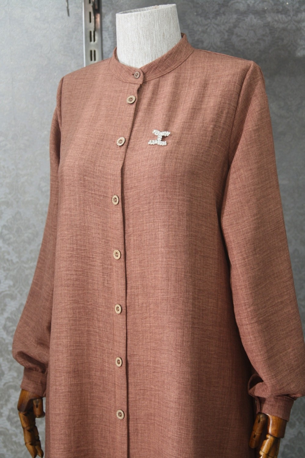 Alisma Moda Ayrobin Keten Tunik görsel 5