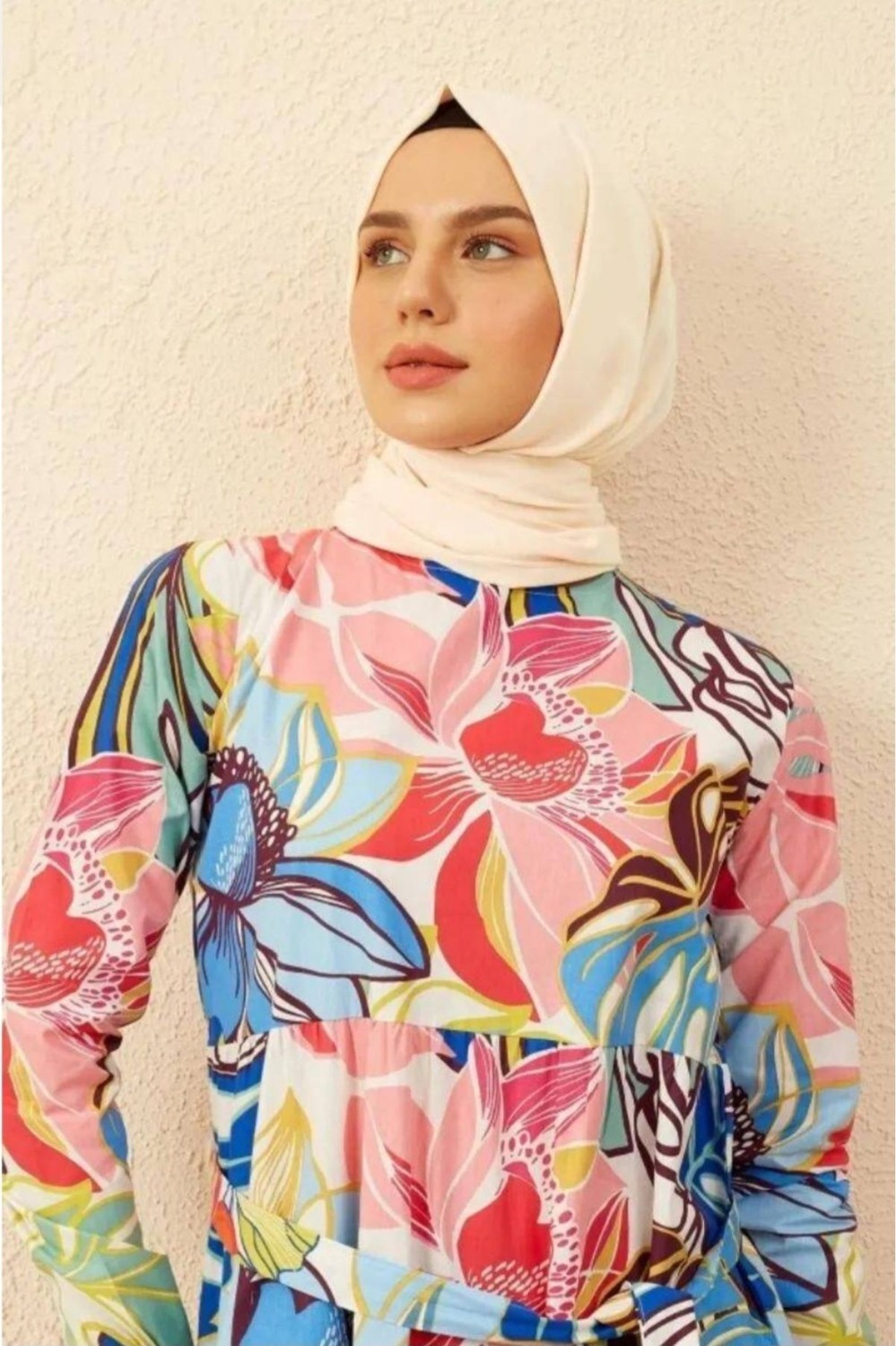 Fresco Scarfs Tesettür Hijab Medine Ipeği Şal*bordo