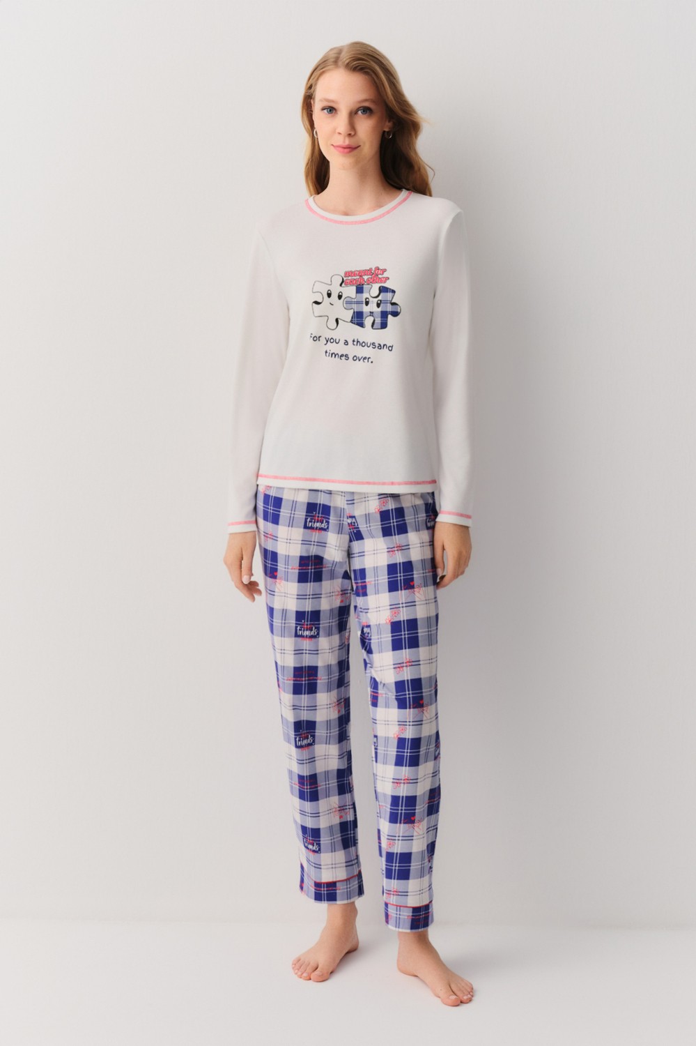 Suwen Friends Pijama Takımı görsel 5