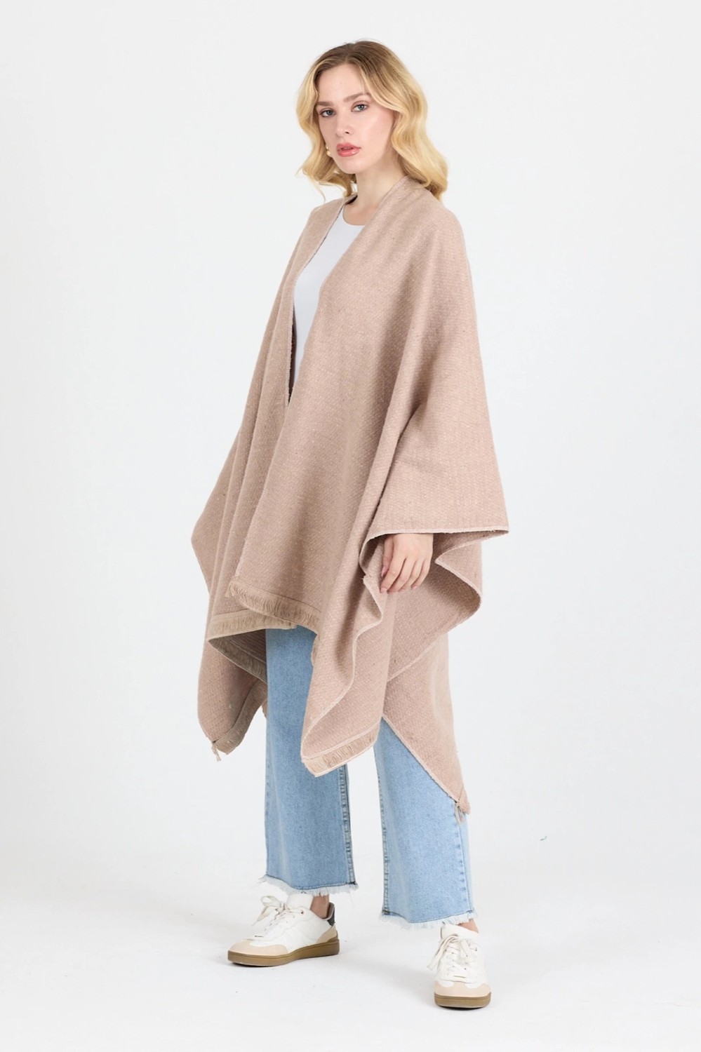 Combing Panço - Pamuk Polyester Karışımlı Şık ve Kaliteli Kumaş-Pembe görsel 5