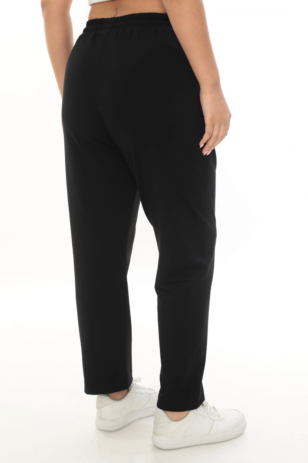 Lady Majestic Rahat Kalıp Büyük Beden Kadın Cotton Eşofman Altı görsel 2