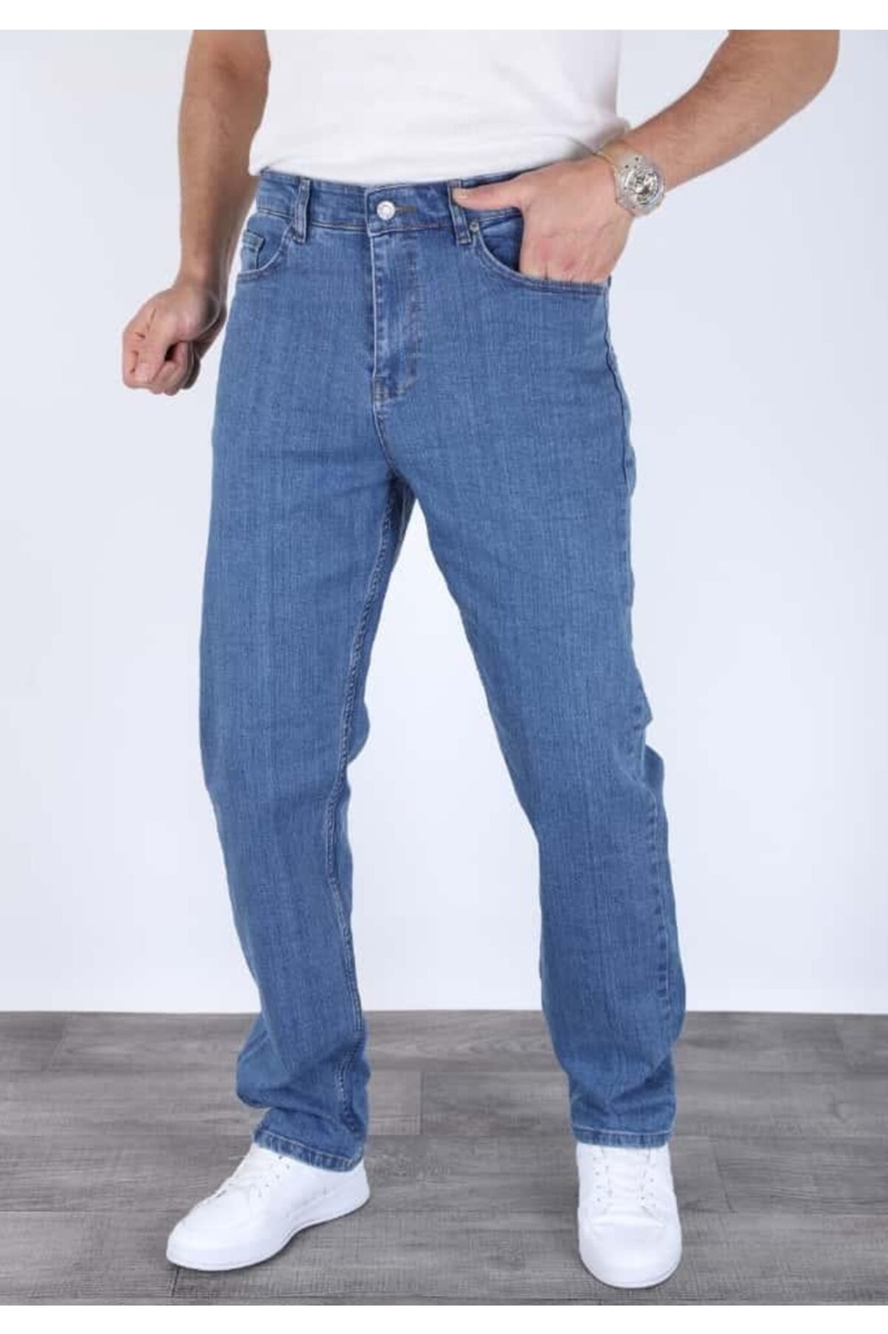 Blayn Jeans Erkek Regular Kalıp Likralı Esnek Kot Pantolon görsel 2
