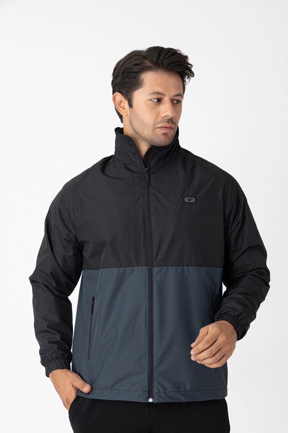 Crozwise Yağmurluk Siyah 5038-10